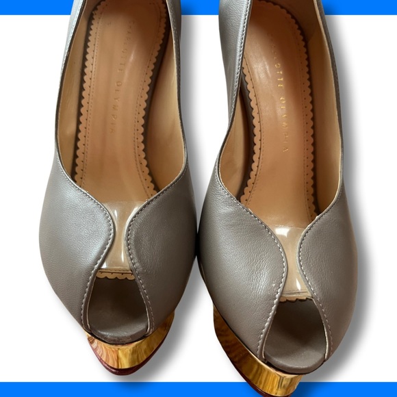 Charlotte Olympia “Daphne” Peep toe pump - Picture 4 of 8